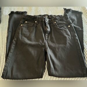 Black skinny jeans Seven